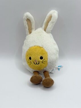Jellycat Amuseables Bunny Egg Small 5.5” Plush Stuffed Figure NWOT RETIRED
